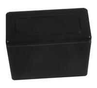 LALADEFIEE Cubo de Basura para Coche Grande Capacidad, Plástico Resistente Negro con Tapa Antiólor, Basurero Portátil para Vehículos y Hogar, Contenedor Basura Coche para Uso Automotor