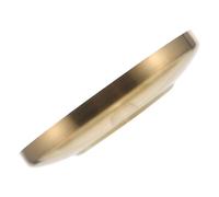 LALADEFIEE Cuenco Organizador de Entrada Grande de Acero Inoxidable, Bandeja Decorativa Redonda para Llaves y Joyas, Apto para Cocina y Recibidor Diseño Resistente