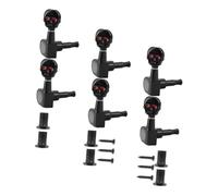 LALADEFIEE de Afinación para Guitarra con Diseño de Calavera Lr y Accesorios de Duradero con Mecanismo de Bloqueo para Mejorar Afinación y Seguridad