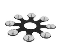 LALADEFIEE De Hihat Efecto De Campana De Inoxidable y Pet Accesorio Versátil Para Mejorar La Expresión Musical Ritmo Diversos Estilos