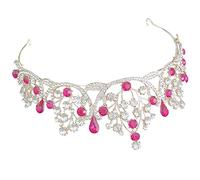 LALADEFIEE De Novia De Lujo Rhinestones Para Bodas y Eventos Especiales Elegante Para Mujeres Novias y Damas De Honor Accesorios De Fiesta y Ceremonias