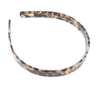 LALADEFIEE Diadema Elástica de Caparazón de para Mujer Estilo Jaspeado Banda para El Cabello Decorativa Antideslizante para Uso Diario