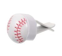 LALADEFIEE Difusor De Forma De Béisbol Para Ventilación De Auto Clip Decorativo y Compacto Para Interiores De Vehículo Creativo Para Amantes Del Deporte
