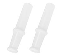 LALADEFIEE Empujador de Carne Manual para Picadora Varilla de Plástico 196Mm X 37Mm 2 Piezas Repuesto para Trituradora de Alimentos Herramienta para Manipulación en Cocina