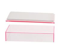 LALADEFIEE Estuche De Almacenamiento De Pestañas Soporte Para Pestañas Caja De Almacenamiento De Pestañas Postizas Material Acrílico