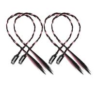 LALADEFIEE Extensiones de Cabello Trenzado Clip 4 Piezas Tono Rosa Claro Coleta Postiza de 49 CM Trenza Espina de Pescado Sintética para Niñas Cosplay y Fiestas