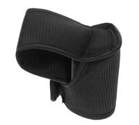LALADEFIEE Funda Seguro Protectora Anticolisión Manillar para Bicicleta de y de Tejido Negro Diseño Decorativo Scooter Infantil para Uso Exterior