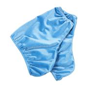 LALADEFIEE Fundas para Botas de Patinaje Artístico Resistentes al Desgaste, 1 Par, Color Azul Claro Talla L, Protectores Cómodos y Ligeros para Patines de Hielo y Hockey, Cubrezapatos