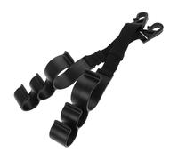 LALADEFIEE Gancho Ajustable para Reposacabezas y Maletero Coche Colgador Multifuncional para Bolsos Paraguas y Bolsas Soporte Resistente para Almacenamiento y Fácil Instalación