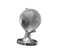 LALADEFIEE Globo Terráqueo de Cristal Elegante para Recuerdos de Boda Diseño Creativo y Efecto Decorativo Adecuado para Oficina o Tienda