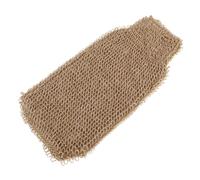LALADEFIEE Guantes Exfoliantes de Yute Natural para Ducha con Diseño de Pulgar Manoplas para Masaje Corporal y Exfoliación Profunda para Mujeres y Hombres