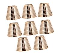 LALADEFIEE Hebillas Para Coletas De Mujer 8 Piezas Tamaño Mediano Banda Cabello Resistente Dientes Color Rosa Dorado Para Cabello Largo En Fiestas y Uso Diario