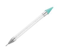 LALADEFIEE Herramienta Punteo Doble Punta para Uñas con Aplicador Piedras y Bolígrafo Diamantes Utensilios Uñas Multifuncional para Manicura Profesional y Principiantes