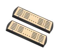 LALADEFIEE Humidor Metálico Dorado para Cigarros 2 Unidades, Caja Humidificadora Portátil con Sistema de Humedad para Escritorio y Viaje, Bandeja Humidificadora para Conservación Óptima