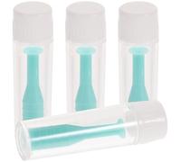 LALADEFIEE Insertador y Removedor de Lentes de Contacto 4 Piezas con Ventosa para Succión Varilla de Succión para Lentes Color Verde Kit con Estuche Compacto para Uso Diario y Viajes