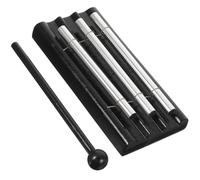 LALADEFIEE Instrumento de Percusión de Viento con Tubos Metálicos y Madera Tono Triple Mallete Incluido para Meditación Yoga y Clases Musicales