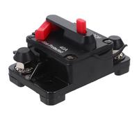 LALADEFIEE Interruptor de Circuito para Coche Disyuntor de Fusible con Reinicio Manual Protección para Inversor y Sistema de Audio Vehículos Autocaravanas y Barcos