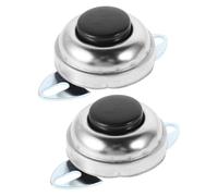 LALADEFIEE Interruptor de Control de Bocina de Metal para Camión y Tractor, Fácil y Alta Eficiencia, Pack de 2 Piezas para Vehículos Eléctricos