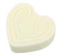 LALADEFIEE Jabón Facial Natural con Ácido Hialurónico Forma de Corazón Hidratante con Seda para Cuidado Suave y Elástico Piel