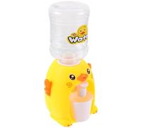 LALADEFIEE Juguete Dispensador de Agua para Mini Tamaño, Plástico Amarillo, Simulación Máquina de Bebidas Divertida para Juego de Cocina y Desarrollo de Hábitos Saludables
