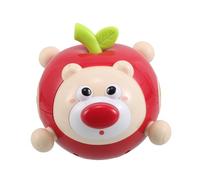 LALADEFIEE Juguete Sensorial Montessori para Bebés Año Seguro de Material Suave Diseño Tumbler para Desarrollo de Coordinación Manual Estimulación Visual y Ejercicio de Cuello Regalo con Caja
