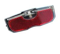 LALADEFIEE Luz Reflectante para Llantas de Rueda Bicicleta Montaña y Carretera, Reflector de Radios Plástico Resistente Rojo sin Batería, Accesorio Seguridad Ciclista Señalización Nocturna