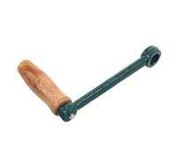 LALADEFIEE Mango para Picadora de Carne Manual Manivela Manivela de Madera y Hierro Resistente Repuesto para Picadora Doméstica Accesorio para Procesar Alimentos Cocina