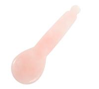 LALADEFIEE Masajeador Gua Sha Herramienta de Masaje Facial Tabla de Raspado de Jade Juego para de Relajación Color Aleatorio