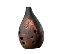 LALADEFIEE Ocarina De Cerámica Xun Chino Profesional De Afinación Precisa y Sonido Profundo Para Principiantes Adecuado Para Interpretación Musical Tradicional