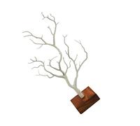LALADEFIEE Organizador De Joyas Forma De Árbol Con Diseño Único Estante Colgante Para Collares Pendientes Y Anillos Decoración Para Hogar Para Mujeres