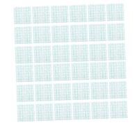 LALADEFIEE Paleta de Maquillaje Desechable Color Aleatorio en Salones y Uso Doméstico 100 Piezas, Material de Papel y Película Pu, Ligera y Fácil de Usar para Principiantes y Profesionales