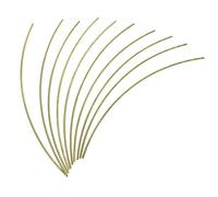 LALADEFIEE Paquete de 10 Clavijas para Guitarra Que Reemplazan Los Cables de Traste de Latón para Guitarras Clásicas Eléctricas Y Acústicas. Kit de Accesorios para Guitarra