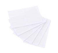 LALADEFIEE Pegatinas Adhesivas Transparentes Orejas 6 Unidades 1,5cm X 4cm Impermeables Transpirable Hipoalergénicas para Cuidado Cosmético y Uso Diario