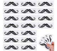 LALADEFIEE Pegatinas de Depilación para Pelo de Nariz y Bigote 50 Unidades Material PP Seguro Tamaño Pequeño Diseño Antideslizante para Uso en Casa y Viaje Elimina Vello No Deseado sin