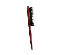 LALADEFIEE Peine Para Cabello Ondulado Cepillo De Cerdas Madera Natural Mango Para Peluquería Peine Masajeador Para Definir Rizos