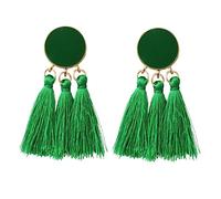 LALADEFIEE Pendientes De Borlas Geométricos Étnicos Para Mujer Estilo Bohemio Cuentas Colgantes Joyería Vintage Pendientes Únicos Para Dama Para Fiestas y