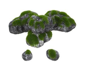LALADEFIEE Piedras de Musgo Artificial Versátil para de Jardín Realista y Material de 1 Set para Proyectos y Bonsáis