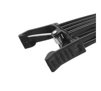 LALADEFIEE Pinzas para Volumen al Cabello Negras 10 Unidades para Raíces y Flequillo Diseño sin Arrugas Elevación Natural y Peinado Profesional Casa y Viajes