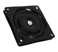 LALADEFIEE Placa Giratoria Cuadrada para Taburete de Bar 7 Pulgadas (178x178 Mm) de Metal de 1,8 Mm de Grosor, Mecanismo Giratorio Resistente para Asiento Giratorio sin Ruedas en Muebles