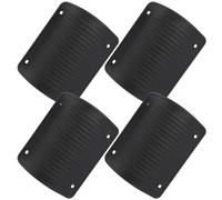 LALADEFIEE Protector de Esquinas de Plástico para Maleta de Viaje, 4 Unidades, Resistente al Desgaste, Cubre Borde de Maleta, Accesorio para Equipaje Anticolisión, Fácil Instalación, Ligero