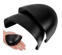 LALADEFIEE Punteras de Zapatos de Seguridad Protección de Punta de Acero, Estilo Ajustado, Fabricadas en Acero, Antiaplastamiento y Antipunción, para Hombres y Mujeres, Ideales para Sitios