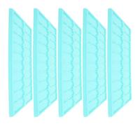 LALADEFIEE Rejilla de Secado de Portaobjetos 5 Unidades para Laboratorio Soporte, Adecuado para Procesos de Investigación y Enseñanza