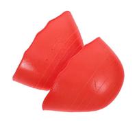 LALADEFIEE Rellenos para Zapatos Protectores de Puntera Acolchados y Suaves, Plantilla para Dedos de Pie Naranja, Talla Única, Insertos Ergonómicos para Agrandar Zapatos y Proteger Juanetes,