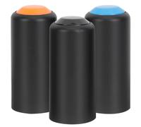 LALADEFIEE Repuestos de Tapas de Batería para Micrófono Inalámbrico 3 Diseño Sencillo de Tornillo Compatibles Pgx2/Slx2/Pg58 para Micrófonos de Periodistas y Emisoras