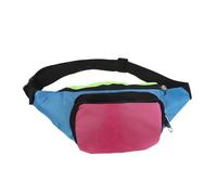 LALADEFIEE Riñonera de Fiesta: Riñonera Vintage de neón, Estilo años 80 y 90, compacta y Ajustable, Ideal para Entrenar, para Hombres y Mujeres.