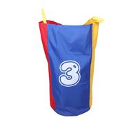 LALADEFIEE Saco de Carreras Salto Grande de Oxford Resistente Bolsa para Equipos al Aire Familiar Divertido con Números