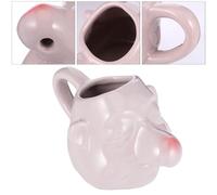 LALADEFIEE Separador de Huevos de Cerámica Diseño Muñeco Extractor de Yemas Fácil de Limpiar Utensilio de Cocina Antiadherente para Uso Manual y Lavavajillas Herramienta Creativa para