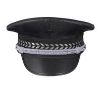 LALADEFIEE Sombrero Estructura Guardia para Diseño Ala de Negro Grande de Malla y de Algodón-poliéster, Cómodo y Tridimensional en para Uso Escénicas