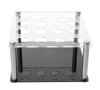 LALADEFIEE Soporte Acrílico para Moldes de Ajedrez DIY Aperturas Múltiples, Estante de Almacenamiento Estable para Piezas de Ajedrez de Resina, Organizador Funcional para Juegos de Mesa