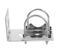 LALADEFIEE Soporte de Antena de Aleación de Aluminio para Instalación en Poste Exterior, Montaje Resistente para Uso en Redes WiFi